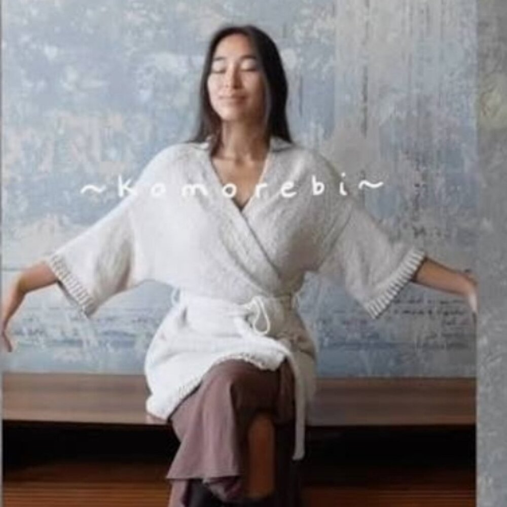 Indigo Luna Cream Hitomi X Komorebi cardigan